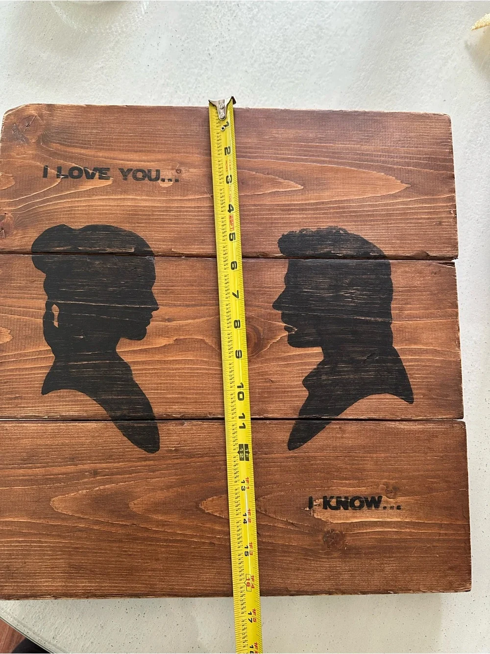 Star Wars Wall Decor- Han Solo Princess Leia